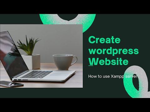 how to use xampp server - wordpress tutorial