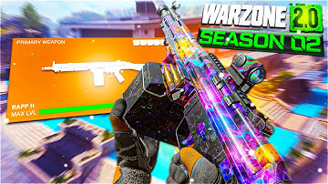 THE MOST INSANE WEAPON RIGHT NOW IN WARZONE 🤯RAPP H LMG Class Setup & Tuning - Warzone 2 Resurgence