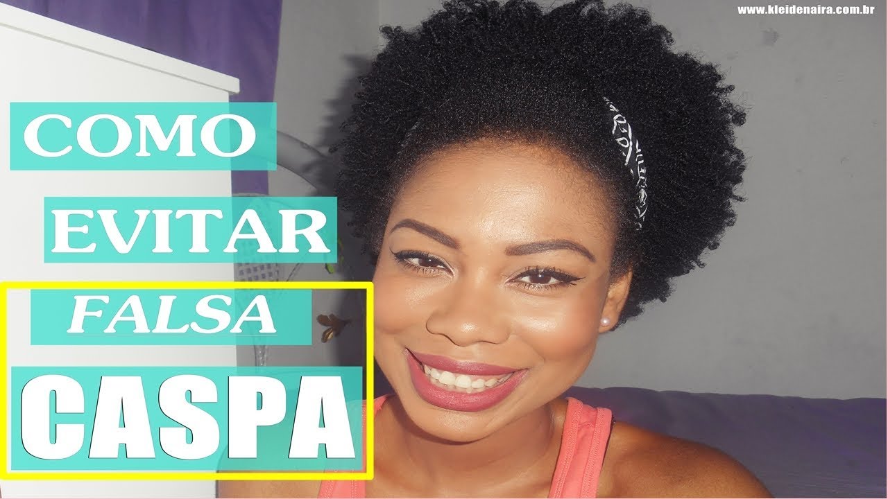 COMO EVITAR A FALSA CASPA - CABELO CRESPO E CACHEADO | by Kleide Naira