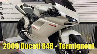 2009 Ducati 848 walk around, stock #: DUC002238