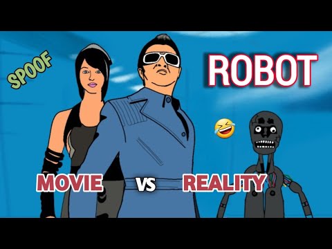 ROBOT movie vs reality 🤣 | enthiran movie spoof | part - 2 | rajinikanth | funny video | mv creation
