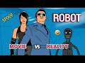 Robot movie vs reality   enthiran movie spoof  part  2  rajinikanth  funny  mv creation