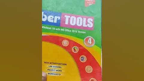 class 4 Computer Revision by Ashok kumar Mishra