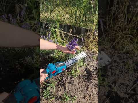 Аккумуляторный кусторез ножницы садовый веткорез электрический триммер Garden + 2 аккумулятора в комплекте фото от покупателей 2