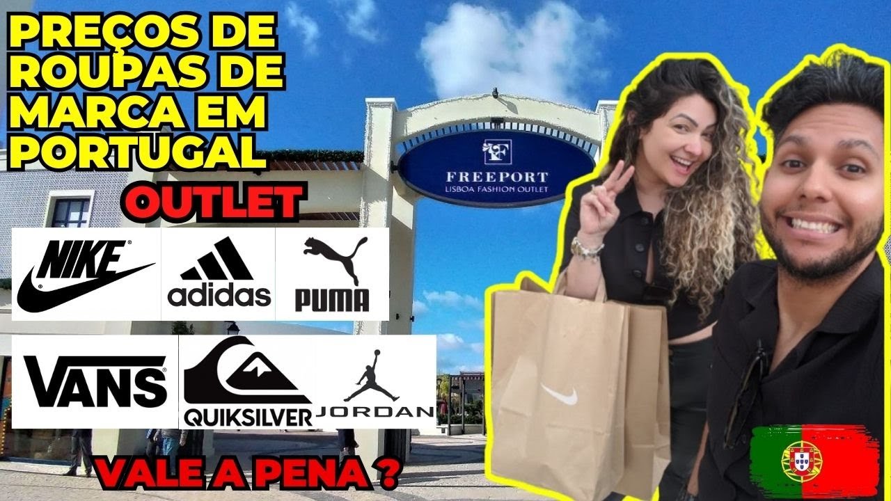 VALORES DAS ROUPAS E CALÇADOS DE MARCA EM PORTUGAL