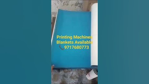 Offset Printing Machines Blankets #sale #blanket #offset #printingmachine #spareparts #heidelberg