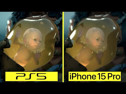 : PS5 vs iPhone 15 Pro (Recommended Default Settings) Graphics Comparison