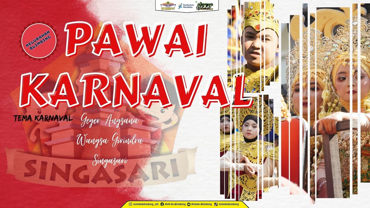 PAWAI KARNAVAL HUT RI 78 || MI MUHIP4T || KELURAHAN BLIMBING #hutri78  #karnaval