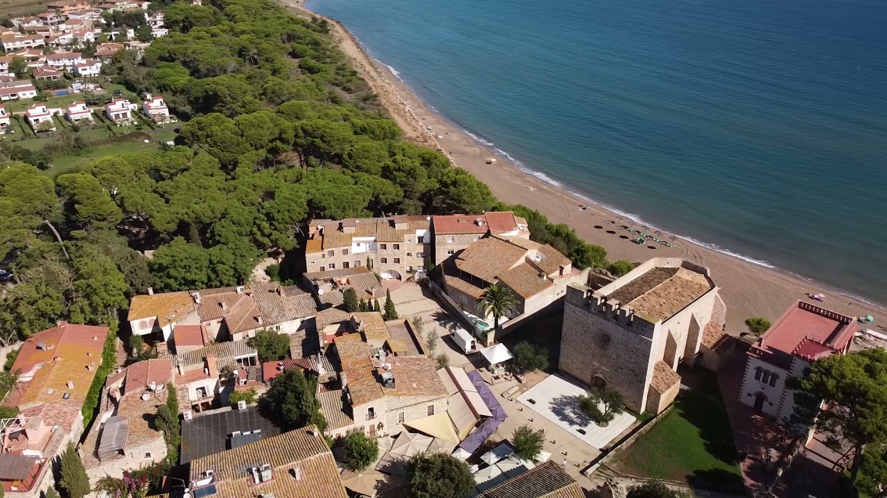 Sant Marti d'Empuries september 2021, Drone DJI mavic mini.