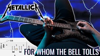 Metallica - For Whom The Bell Tolls POV Guitar Cover | SCREEN TABS