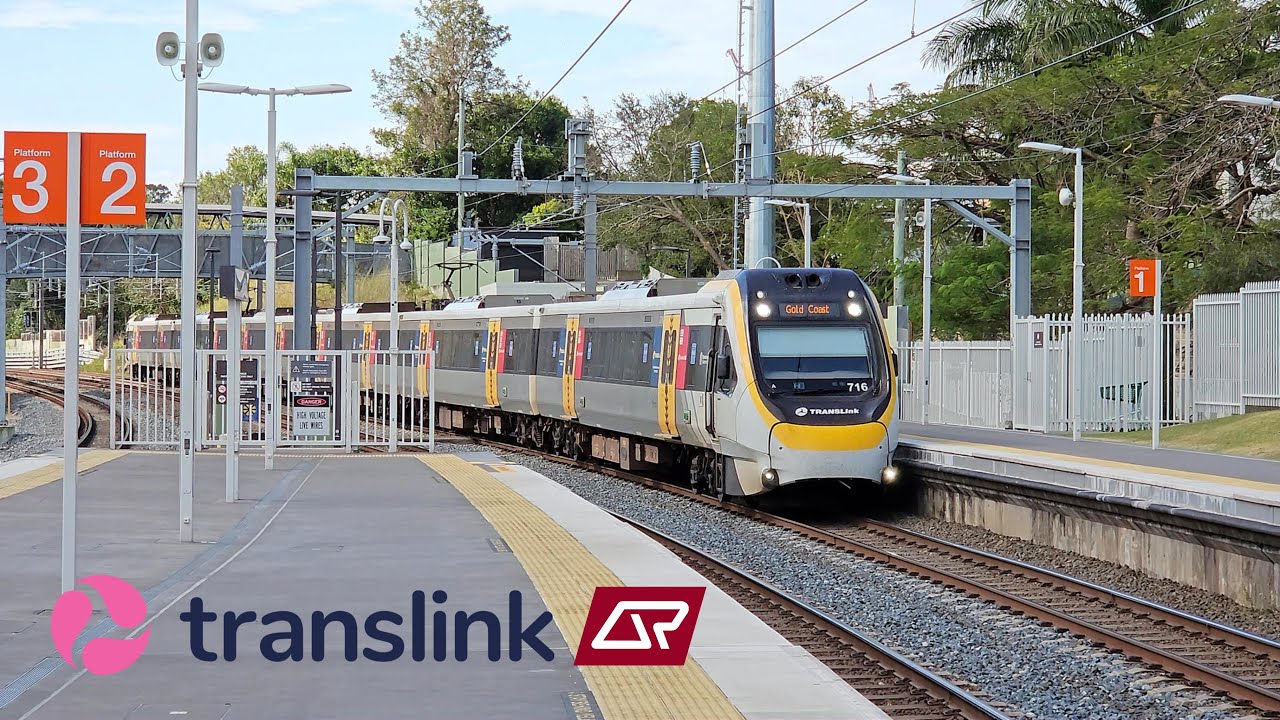 Queensland Railways EMU Trains High Speed Passing Compilation!!