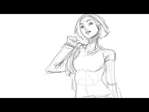 Drawing Figures and Poses QUICK TIP #1 - YouTube