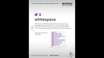 bahasa pemrograman ter-SULIT yang pernah ada ! simak yuk #shorts #niomic #coding #technology