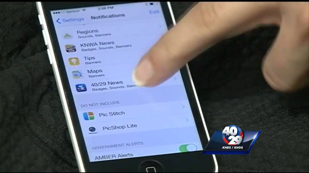 How to get Breaking News Alerts from new 40/29 App - YouTube