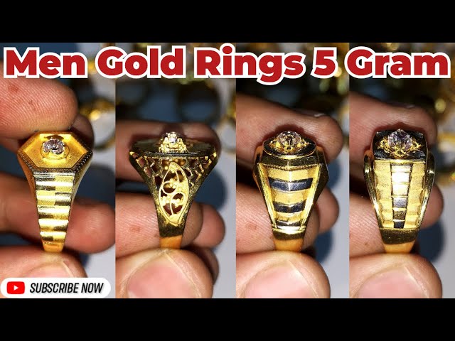 Buy quality 22.k 91.6 Gold Ganpati Design Ring in Ahmedabad