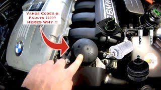 BMW N52 Rough Idle Vanos Codes & Faults....Heres Why ?????