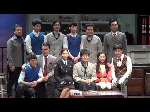 연극 '취미의 방' 배우들의 포토타임