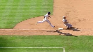 ARI@NYM: Goldschmidt makes nice stop at first for out