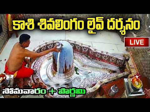 LIVE : సోమవారం రోజు కాశీ శివ లింగం లైవ్ దర్శనం | Kashi Shiva Lingam Live Darshanam