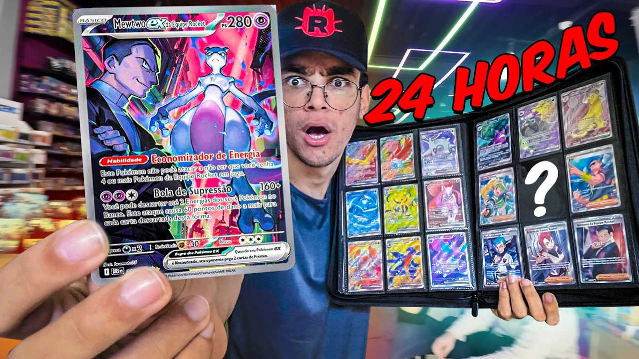 GASTEI R$ 2,000 REAIS em 24 HORAS PARA  PEGAR O MEWTWO E COMPLETAR A COLEÇÃO