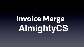Merge Customer Invoice/Bill in #Odoo with #AlmightyCS Merge Invoice Module #odooAppstore