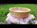 Woodturning - Pine bowl