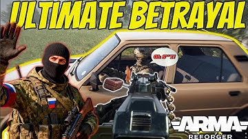 Arma Reforger: "Disguised As The Enemy And Asking For A Ride" ULTIMATE BETRAYAL