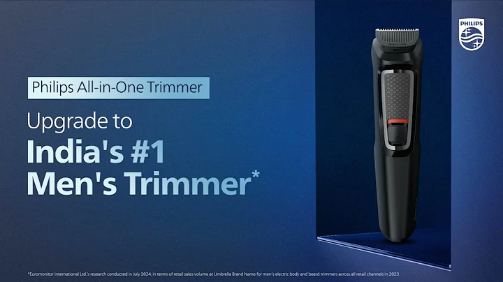 Upgrade your grooming game with Philips All-in-One Trimmer