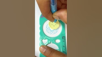 ASMR MAGIC RULER SPIROGRAPH ART DRAWING #asmr #spirograph #magicruler #drawing #asmrspirograph