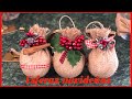 DIY//Cómo hacer esferas navideñas 🎄