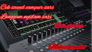 cek sound campursari bass glerrr..... 'langgam nyidam sari'