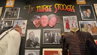 THREE STOOGES Museum Exhibit - With STOOGE Families