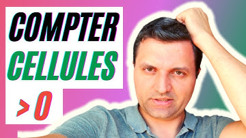 Excel comment COMPTER le nombre de cellules supérieures à zéro ? 😇