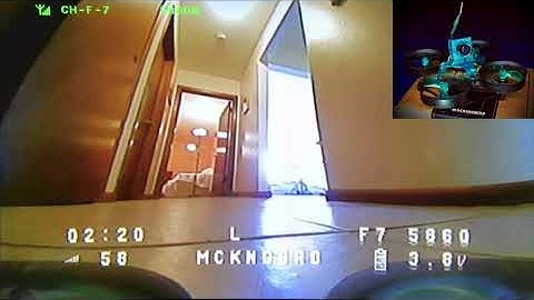 Newbeedrone Hummingbird V1 BNF Project Mockingbird Edition- Flight Footage