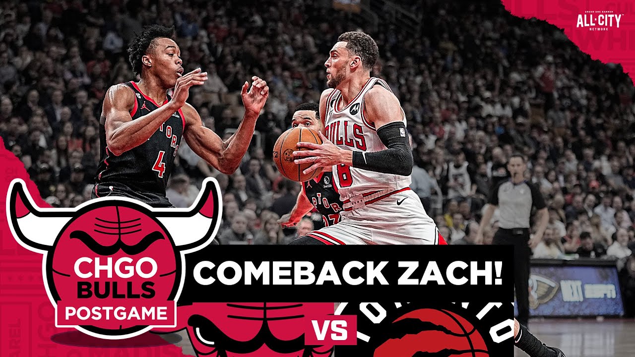 Zach LaVine leads huge comeback, Chicago Bulls advance past Raptors in Play-In CHGO Bulls Podcast