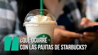 ¿Qué ocurre con las pajitas de Starbucks?