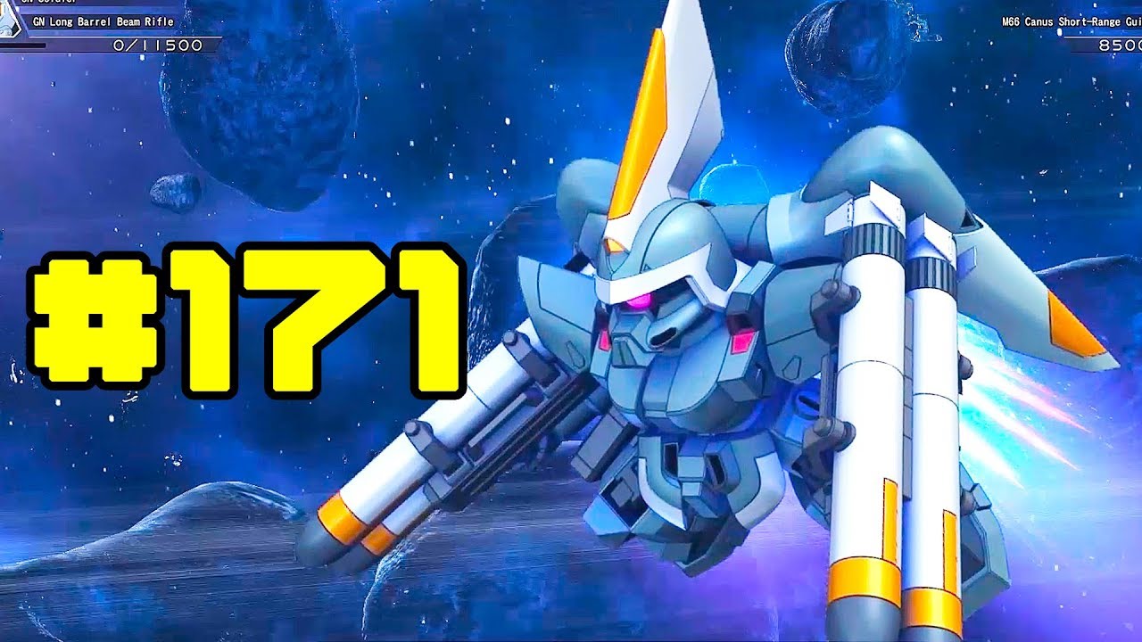 171 GINN D TYPE ALL ATTACKS SHOWCASE - SD GUNDAM G GENERATION