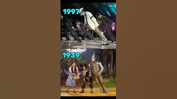 MICHAEL JACKSON WIZARD OF OZ SMOOTH CRIMINAL LEAN 1997 vs 1939 😯