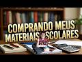 Comprando maus materiais escolares