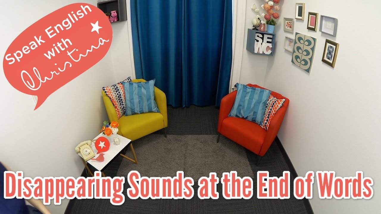 Disappearing Sounds in Spoken English - Understand real american English american english language