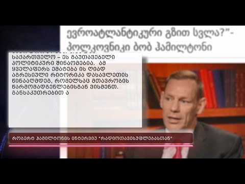 \"აშშ-სა და ევროკავშირში საქართველოთი გადაიღალნენ, უნდა შეწყდეს  გამანადგურებელი შიდა ბრძოლები\"