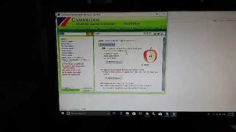 How to install Cambrigde dictionary 3rd