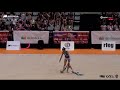 Elma Marzal Cinta Club Ritmo- Nacional 2022 Zaragoza