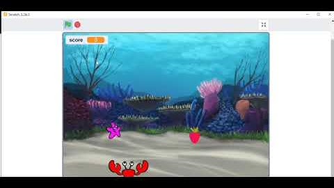 🦀 CRAB GAME USING SCRATCH 🦀