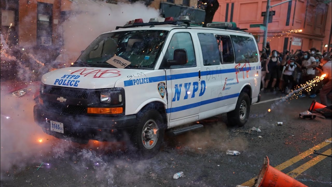 NYC PURGE! George Floyd protests - YouTube