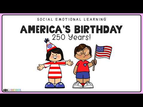 America 250 Social Story | Independence Day & 4th of July Social Skills for Kids