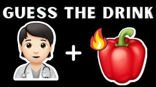 Guess the DRINK by emoji? | Drink emoji quiz 🍹🥤 screenshot 2