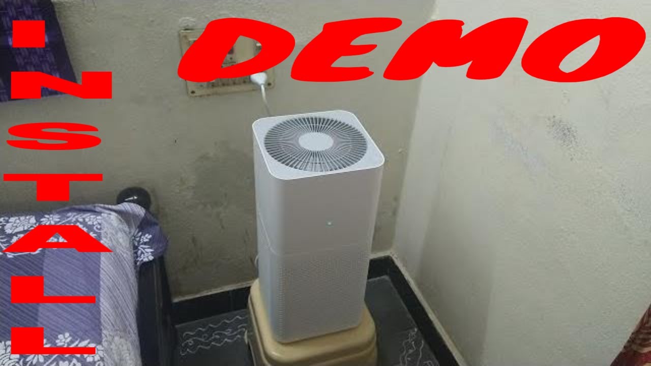 Mi Air Purifier 2C Demo How to Use Mi Air Purifier 2C Demo YouTube