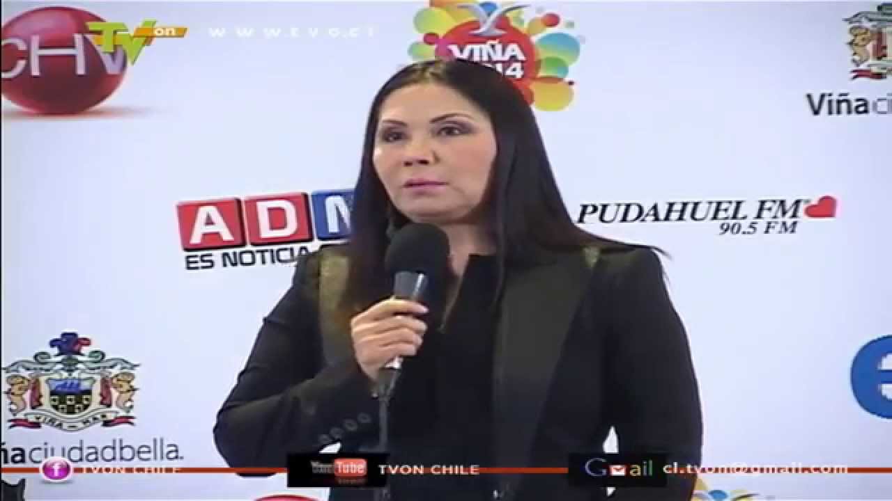 Conferencia de prensa Ana Gabriel  TVON CHILE www tvon cl