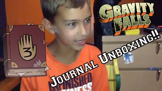 UNBOXING THE GRAVITY FALLS JOURNAL!!!